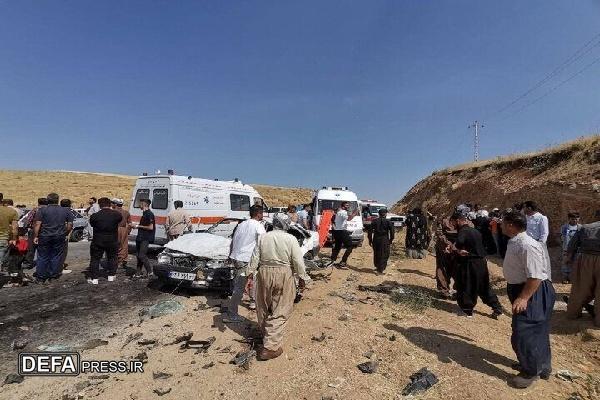 فقط در یک هفته اخیر ۴۳۷ حادثه رانندگی در کردستان اتفاق افتاده است