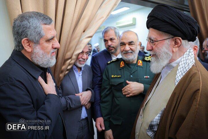 سردار شهید ایزدی چهار دهه زندگی مخفی خود را در تبعیت از رهبر انقلاب گذراند