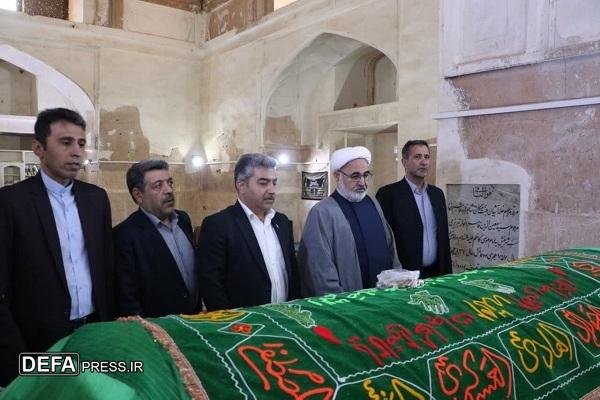 حضور معاون فرهنگی، اجتماعی و زیارت استانداری خراسان رضوی در برنامه‌های هفته وحدت تربت جام