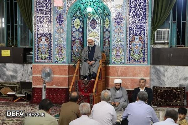 حضور معاون فرهنگی، اجتماعی و زیارت استانداری خراسان رضوی در برنامه‌های هفته وحدت تربت جام