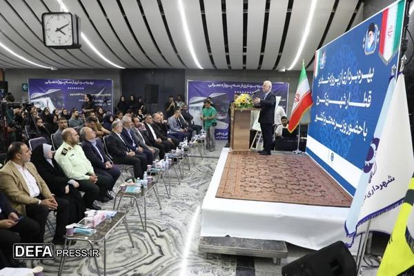 افتتاح خط ۲ قطارشهری کرج با حضور وزیر کشور