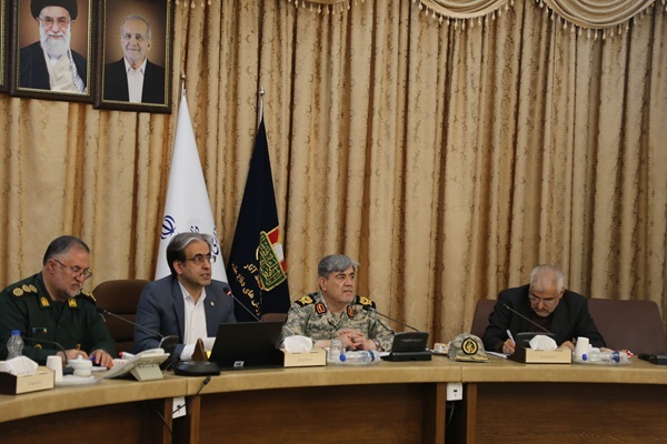 تصاویر/ جلسه هماهنگی گرامیداشت چهل و پنجمین سالگرد هفته دفاع مقدس