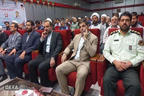 برگزاری یادواره شهیدان آیت الله «قدوسی» و سرتیپ «دستجردی» در نهاوند + تصاوی