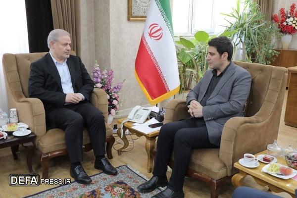 رئیس هیأت مدیره بانک سپه کشور با استاندار کردستان دیدار کرد