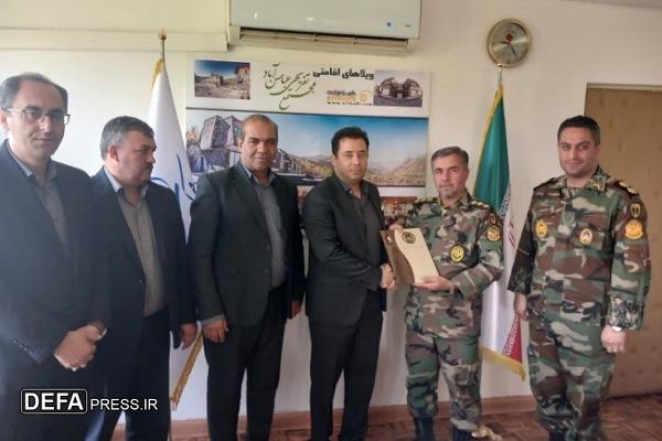 همکاری شرکت سیاحتی علیصدر با تیپ ۲۱۶ زرهی شهید قهرمان همدان