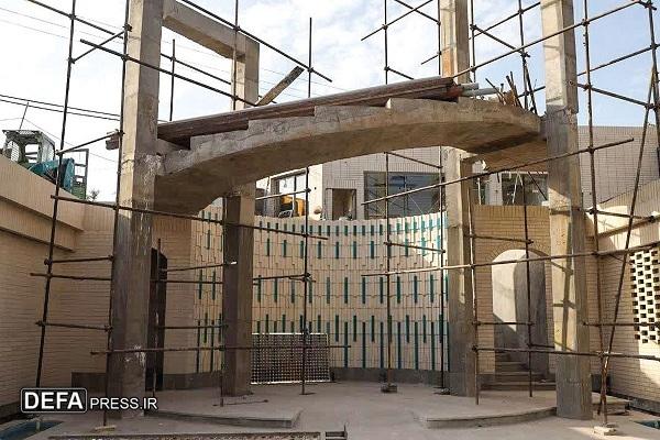 افتتاح معراج شهدا در هفته دفاع مقدس