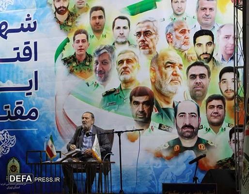 اولین یادواره شهدای اقتدار فراجا در آستان مقدس امامزاده بی‌بی سکینه (س) برگزار شد
