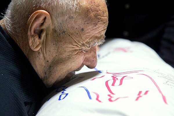 پدر شهید «حسن قسمتی» دار فانی را وداع گفت