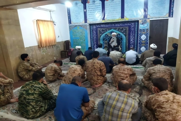 دیدار صمیمی امام جمعه آبادان با رزمندگان تیپ ۴۸ فتح کهگیلویه و بویراحمد