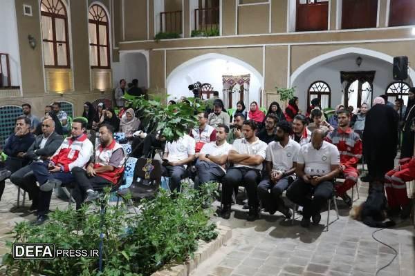 عکس|واکنش سریع؛ روایت لحظات نفس گیر امدادگران هلال احمر در جنگ ۱۲ روزه