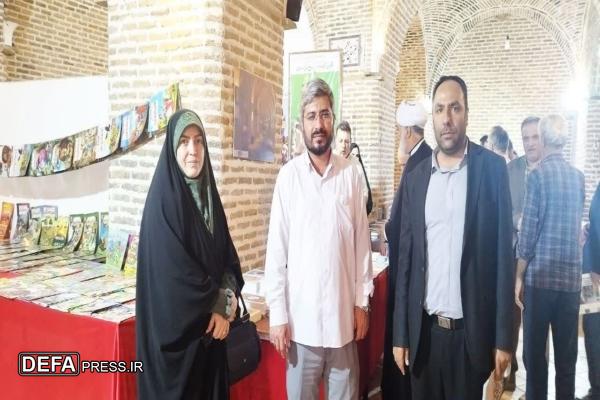 چهارمین نمایشگاه کتاب قزوین افتتاح شد