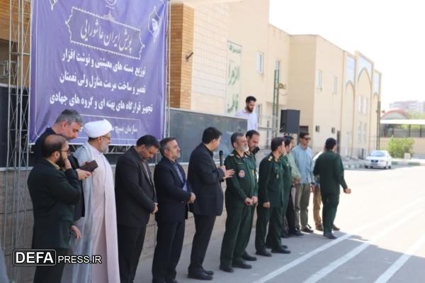 ۳۰۰ واحد مسکونی ولی نعمتان، توسط سپاه استان ایزوگام شد