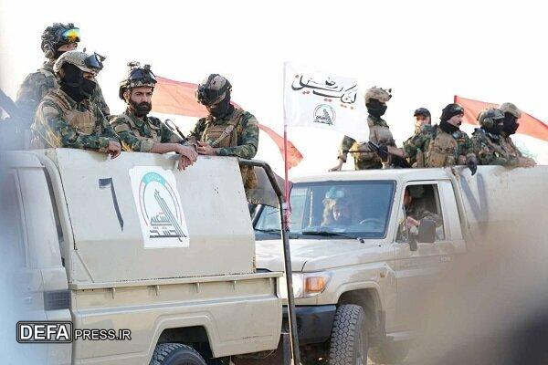 استقرار نیرو‌های حشد شعبی عراق نزدیک نوار مرزی عربستان