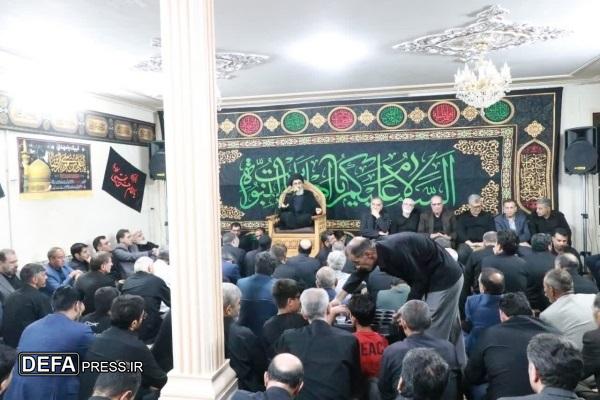 لرستان در سالروز شهادت امام‌رضا (ع) غرق در ماتم و عزا شد
