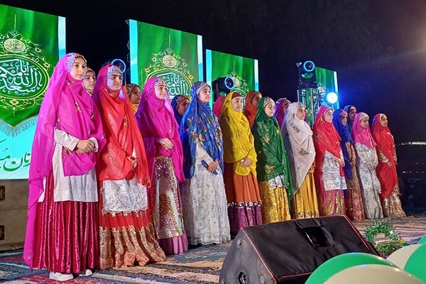 جشن و شادی خوزستانی‌ها در شب میلاد باسعادت پیامبر اکرم (ص)