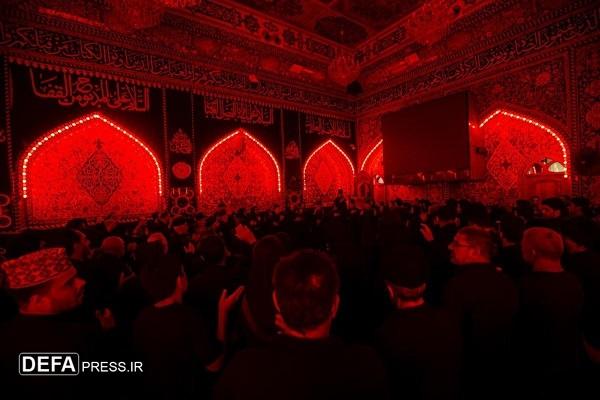 برگزاری مراسم یادبود خادمان امام حسینی شهرستان آمل