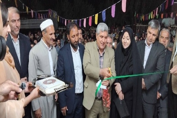 مدرسه خیرساز شش کلاسه روستای علی‌آبادمشیر دهگلان بهره‌برداری شد