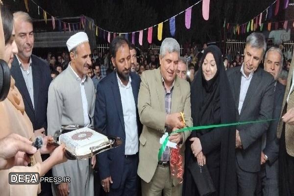 مدرسه خیرساز شش کلاسه روستای علی‌آبادمشیر دهگلان بهره‌برداری شد