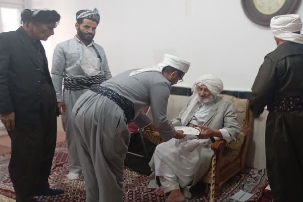 از خدمات علمی و فرهنگی ماموستا «محمود مدرسی» در روستای نگل تجلیل شد