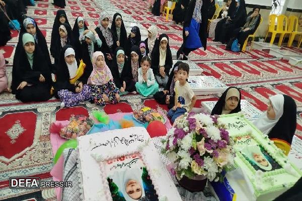 تولد با طعم دلتنگی، اما امید و اقتدار در جوار مزار شهید