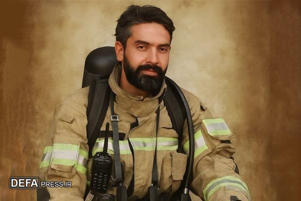 پیام تسلیت فرمانده سپاه امام رضا (ع) در پی عروج بسیجی آتش‌نشان در مشهد