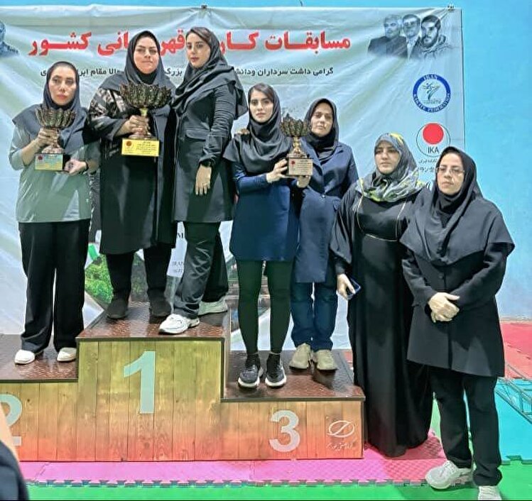 دختران هرمزگان عنوان نائب قهرمانی مسابقات کشوری سبک شوتوکان JkA را به خود اختصاص داد