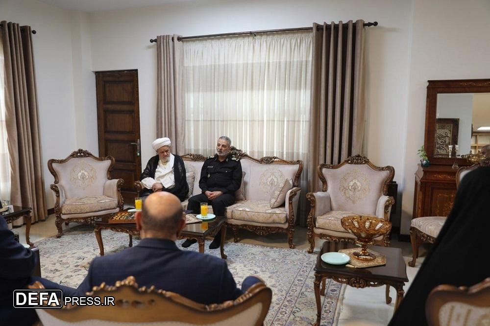 دیدار سرلشکر موسوی با خانواده فرماندهان شهید جنگ تحمیلی ۱۲ روزه