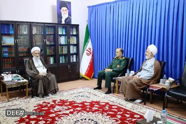 تأکید بر حفظ بنیه اعتقادی در سپاه/ بچه‌های سپاه و بسیج مازندران با جان و دل ایثار می‌کنند