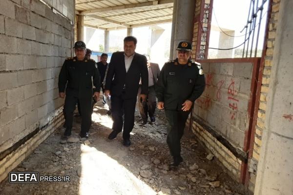 بازدید مدیران کل حفظ آثار و میراث فرهنگی کهگیلویه و بویراحمد از پروژه موزه دفاع مقدس+ تصاویر