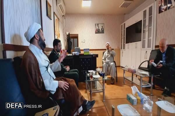 دیدار مدیر کل حفظ آثار استان گلستان با مسئول دفتر نماینده ولی فقیه استان گلستان