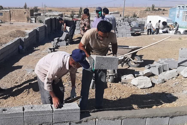 اردوی جهادی ۱۰ روزه دانشجویان البرزی در روستاهای کم‌برخوردار همدان