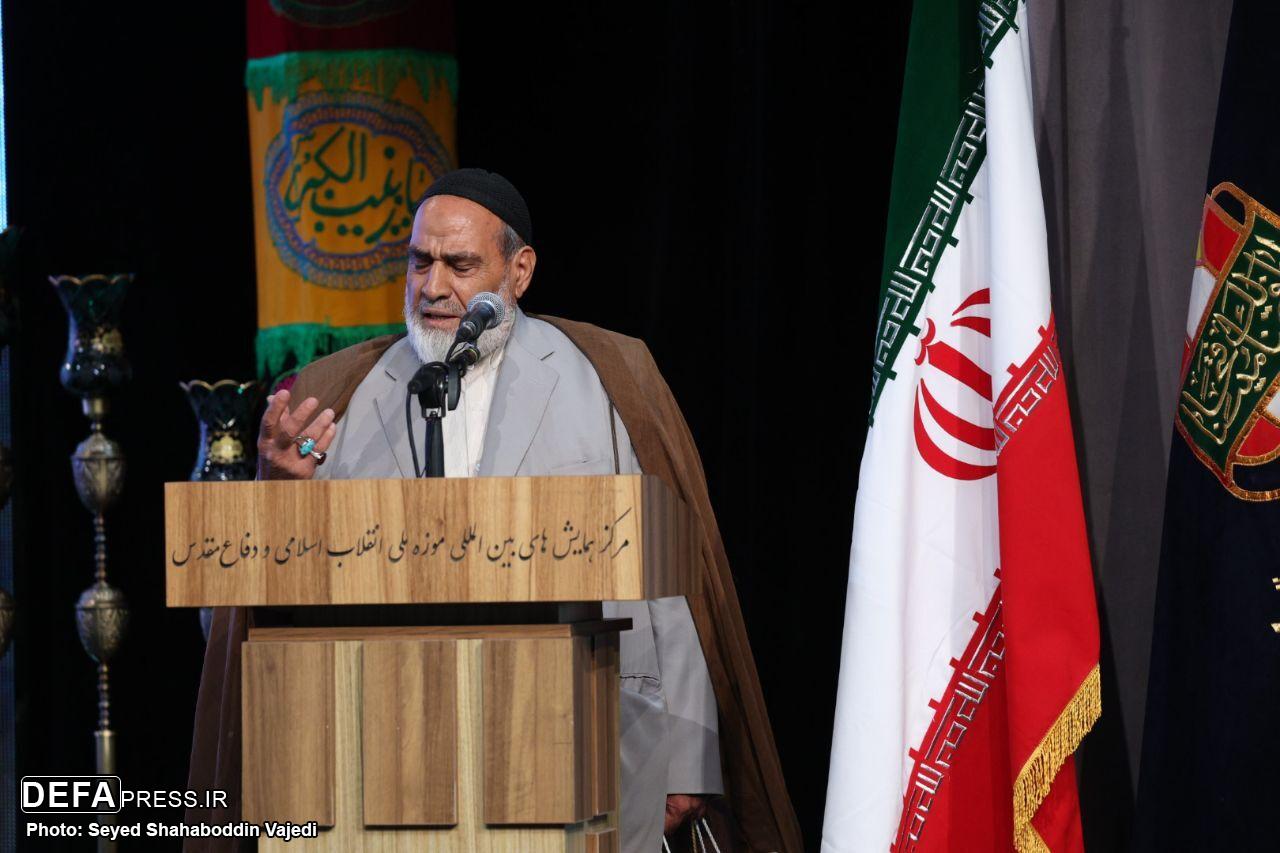 چهارمین رویداد مقام مجنون برگزار شد/ حجت‌الاسلام خاموشی: شهامت رهبر انقلاب در مواجهه با دشمن برگرفته از فرهنگ عاشورا است+ فیلم