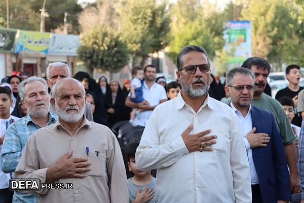 یادواره شهدای «آبروی محله» با گرامیداشت شهیدان عموزاده در ماهدشت برگزار شد