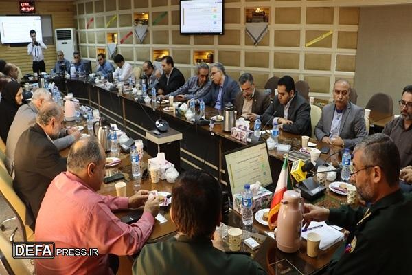 تصاویر/ جلسه هیئت مدیره مرکز فرهنگی و موزه دفاع مقدس سمنان