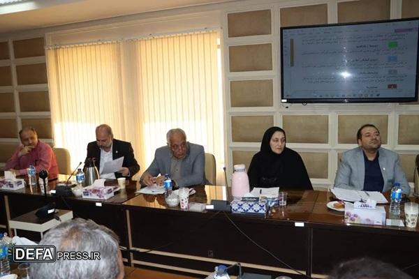 تصاویر/ جلسه هیئت مدیره مرکز فرهنگی و موزه دفاع مقدس سمنان