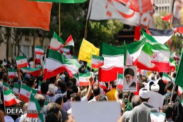 برگزاری راهپیمایی جمعه خشم و نصر در لرستان