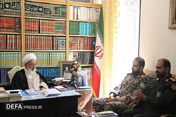تشریح دستاورد‌های دفاع مقدس یزد در دیدار با نماینده ولی فقیه