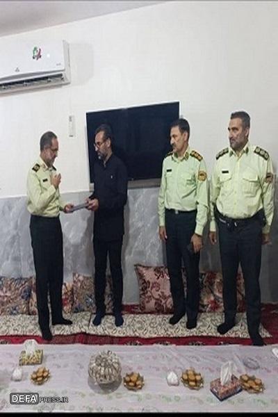 ابلاغ پیام تسلیت فرمانده کل انتظامی کشور به خانواده شهید لکزادی‌نژاد