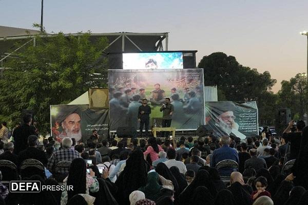 برگزاری مراسم چهلم شهید «میلاد نماینده» در بهشت زهرا (س)+ تصاویر