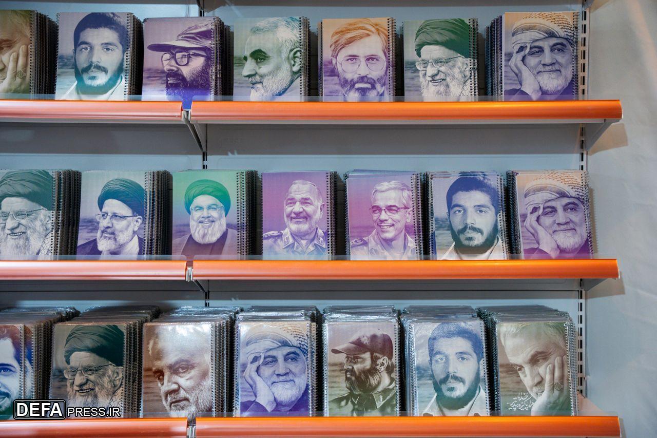 «ایران نوشت» متفاوت‌تر از همیشه؛ نوشت‌افزارهایی با رنگ و بوی مقاومت و شهدا