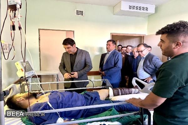 استاندار کردستان از مجروح حادثه معدن طلای سقز عیادت کرد