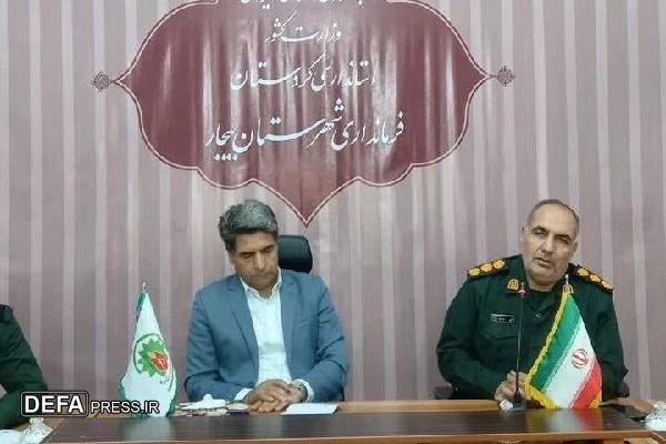 اولین یادواره شهدای دهستان نجف‌آباد بیجار برگزار می‌شود