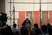 نمایشگاه «بسیجی» گشایش یافت/ روایت هنرمند نقاش از یک مفهوم متعالی