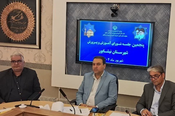 افتتاح ۲۶ مدرسه جدید در نیشابور تا پایان سال جاری