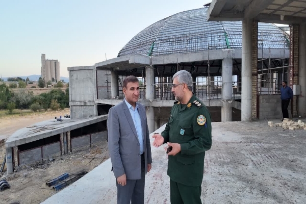 تصاویر/ بازدید مدیرکل صداوسیمای مرکز کهگیلویه و بویراحمد از پروژه موزه دفاع مقدس استان