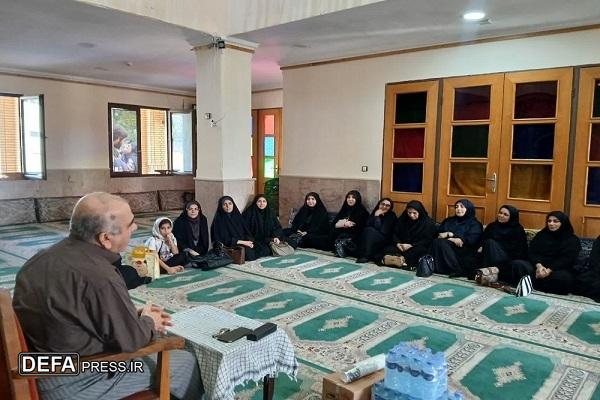 تصاویر/ ادای احترام کارکنان انتظامی مازندران به یادمان شهدای گمنام موزه دفاع مقدس و مقاومت استان