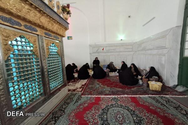 اردوی زیارتی ویژه بانوان پیشکسوت و ایثارگر استان خراسان‌شمالی برگزار شد+ تصاویر