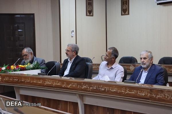 دیدار راویان دفاع مقدس و فرهنگی مدارس با امام جمعه بافق+ تصاویر