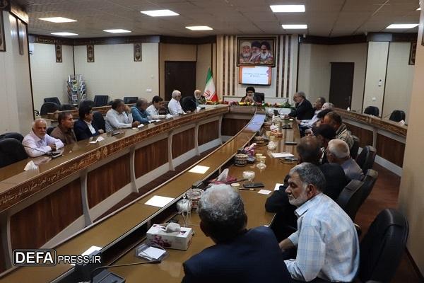 دیدار راویان دفاع مقدس و فرهنگی مدارس با امام جمعه بافق+ تصاویر