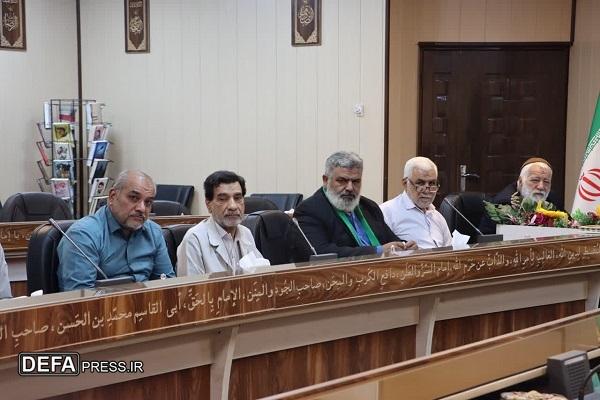 دیدار راویان دفاع مقدس و فرهنگی مدارس با امام جمعه بافق+ تصاویر